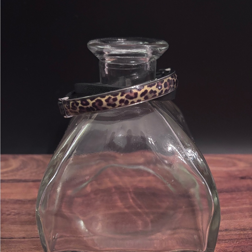 Set of Two Lia Sophia Animal Print Bracelets (Leopard & Snake)